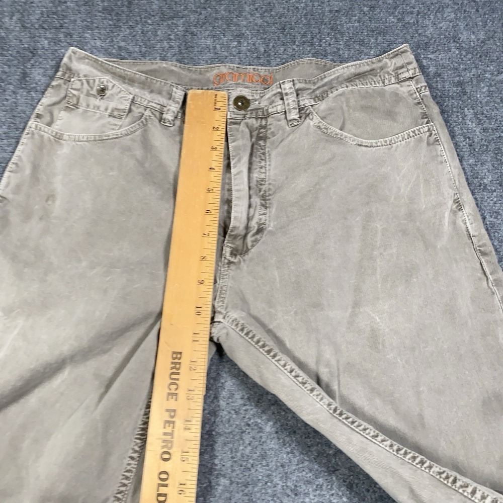 Gramicci Mens 36x32 (ACT 34x29.5) Rock Climbing Pants Olive Tan Micro Ribbed - Picture 12 of 15